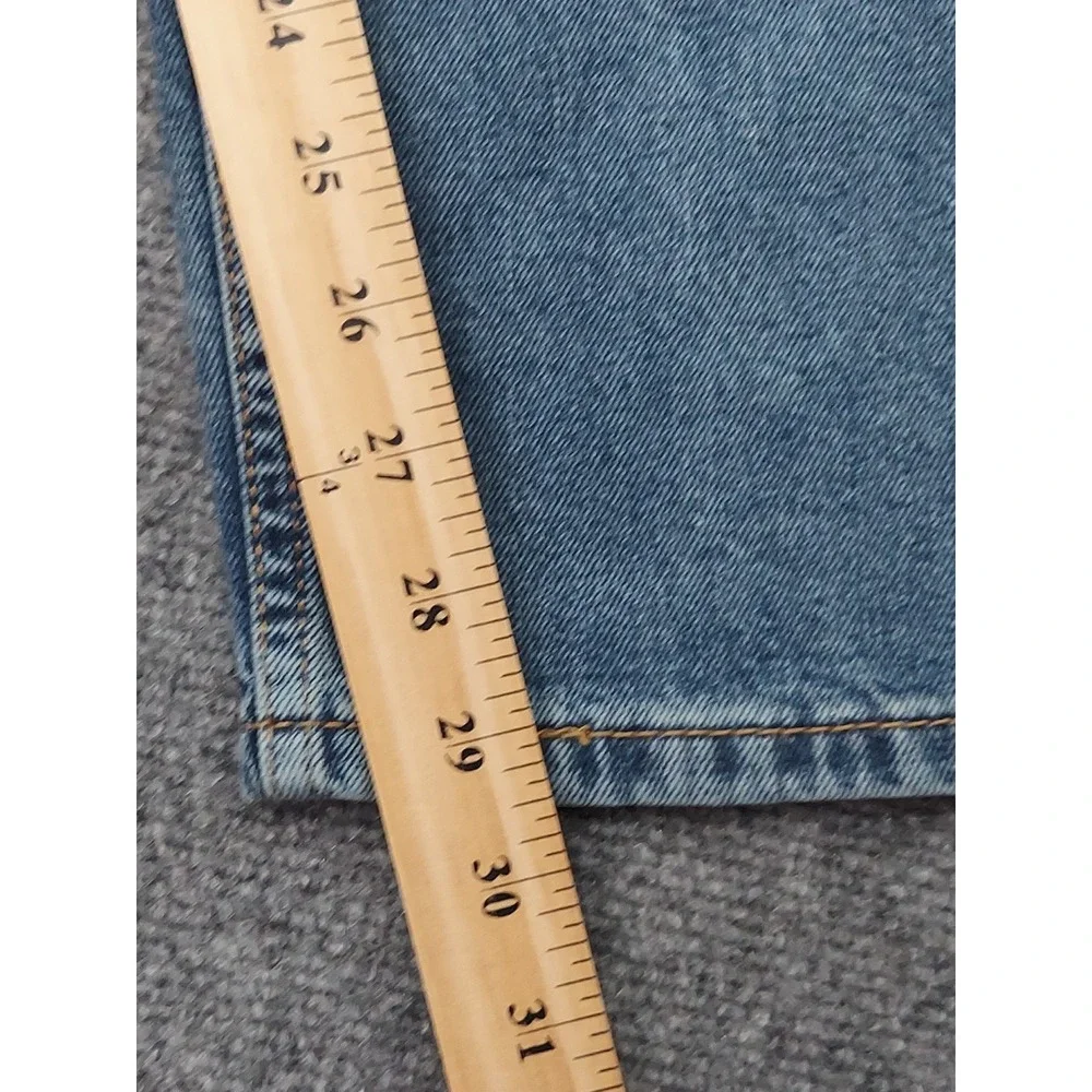 Levis 505 Jeans‎ Mens 34x30 Blue Medium Wash Relaxed Regular Straight Fit